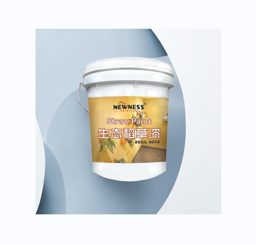 Eco-Friendly Rice Straw Paint for Sustainable Interior and Exterior Wall Coating