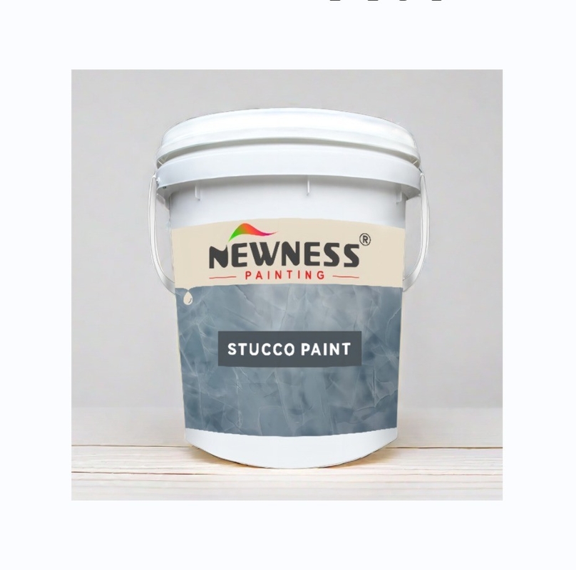 EINECS No. 201-177-9 Matte/Glossy Coating Artistic Stucco Plaster Texture Wall Paint
