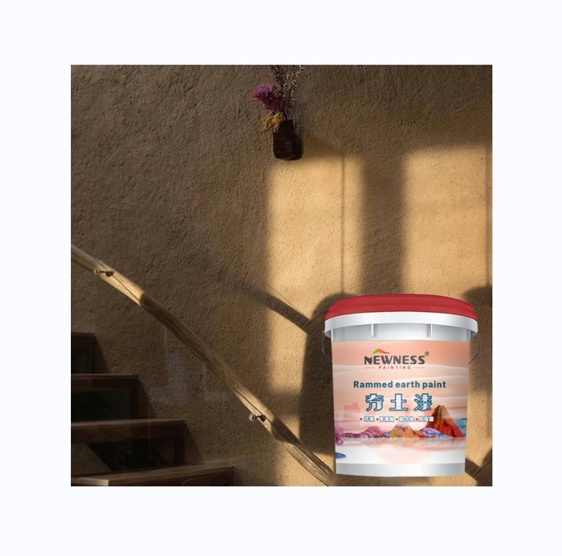 Building Coating Natural Clay Home Paint for 210° Exterior and Interior Wall Material