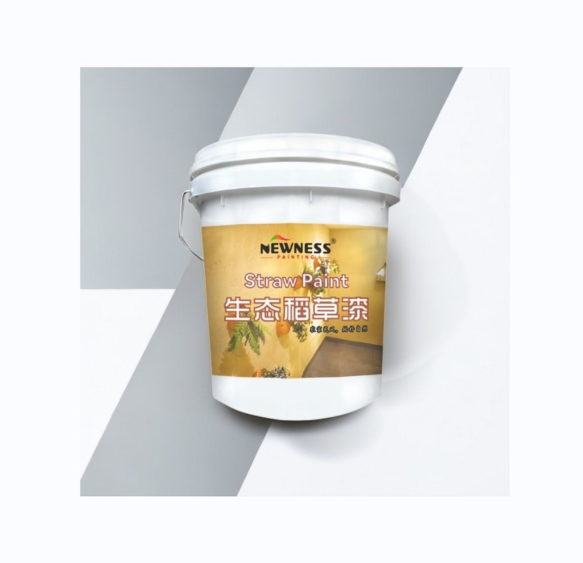 Base on Color Chart Straw Mud Effect Rammed Earth Paint Wall Effect for Moisture-Proof