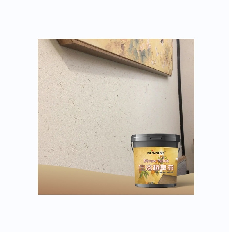 Powder Coating State Quaint Country Style Water-Based Art Straw Mud for Hotel Usage