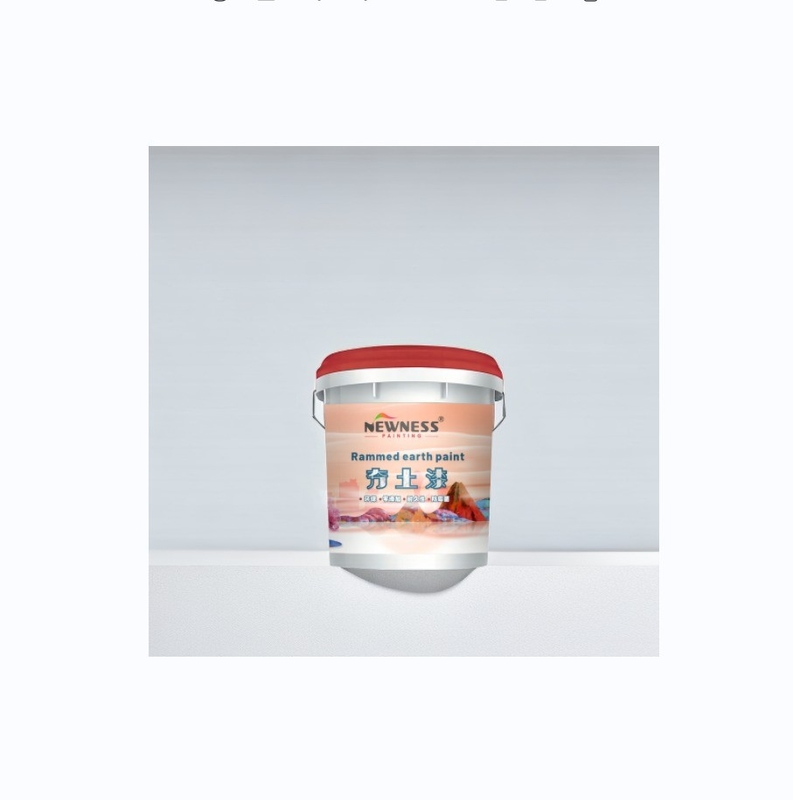 Customized State-of-the-Art Straw Mud Rammed Earth Paint with Batch Knife Application
