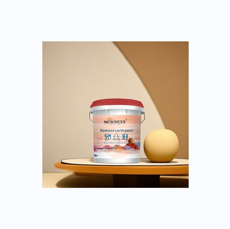 Natural Inorganic Soil Main Raw Material Straw Paint for Interior and Exterior Walls