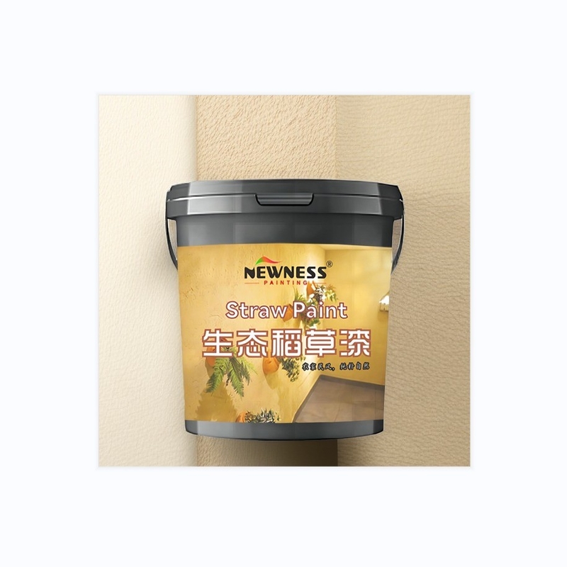 Brush-Application Acrylic Rice Straw Mud for Eco-Friendly Straw Paint in Factories