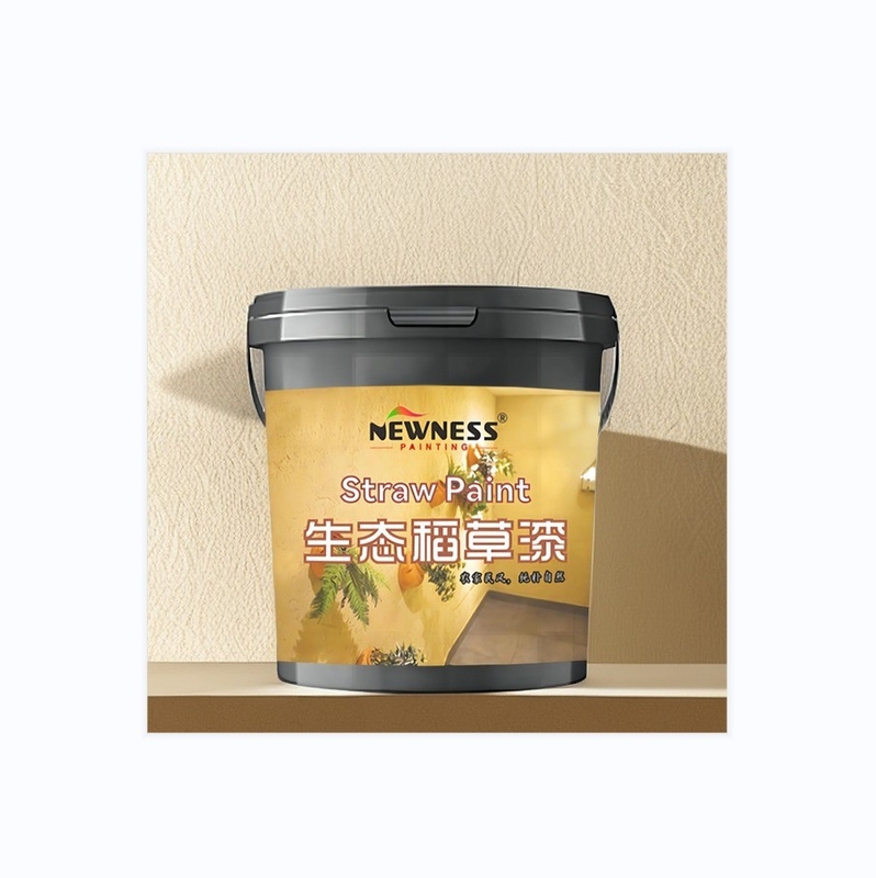 Type Powder Coating of Rice Straw Mud for Exterior Wall Coating at Clothing Stores