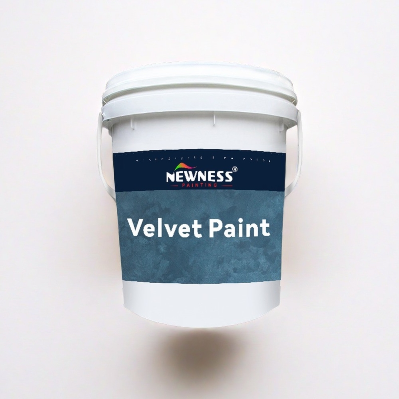 Decorative Velvet Art Paint for Bedroom in Customized Colors Special Metallic Effect