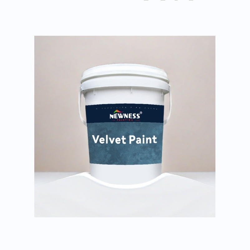 Glossy Glitter Wall Paint Interior Metallic Velvet Paint for Interior Decoration