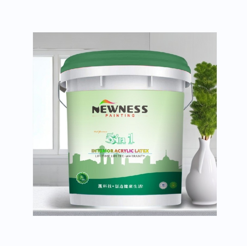 Odorless Healthy Material Washable Interior Wall Paint Matt Acrylic Emulsion Paint For House
