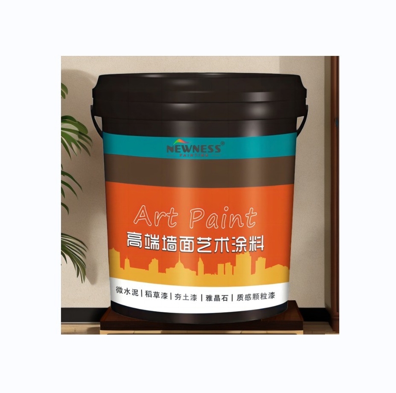 Anti-Stain Washable Acrylic Emulsion Wall Paint for Venetian Stucco Interior Project