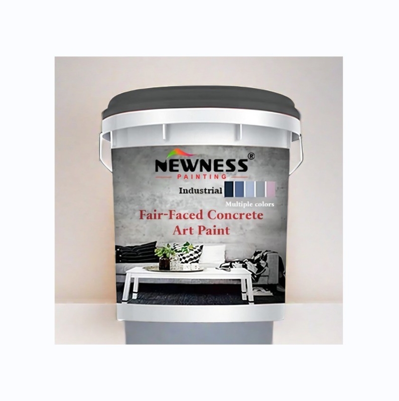 Base on Color Chart Colorful Optional Ecological Micro Cement Paint for Living Room