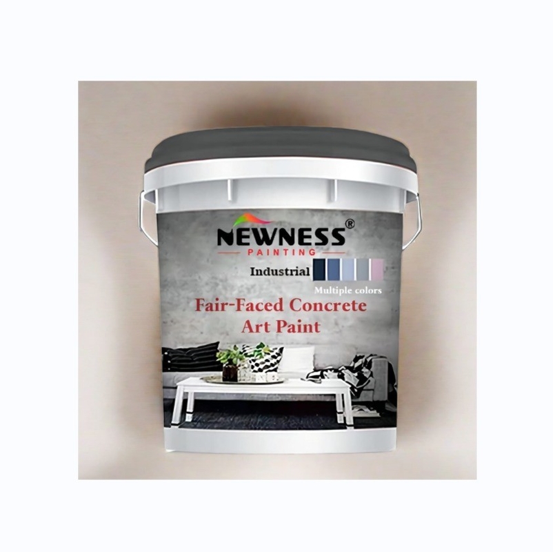 Existing Finishes Liquid Coating Faux Concrete Cement Effect Paint for Wall and Floor