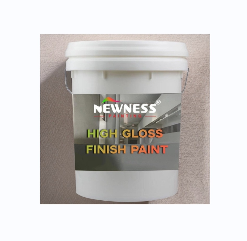Easy to Clean High Gloss Finish Paint for Good Flexibility Nanometer Exterior Coating