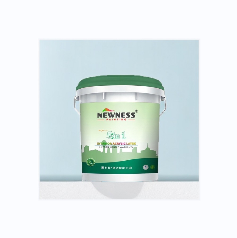 Decorative Interior Wall Coating with Waterborne Emulsion Paint and Matt Acrylic Latex