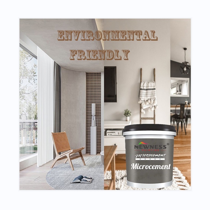 Silicate Micro Cement Paint for European Style High Hardness Wall and Ground Solution