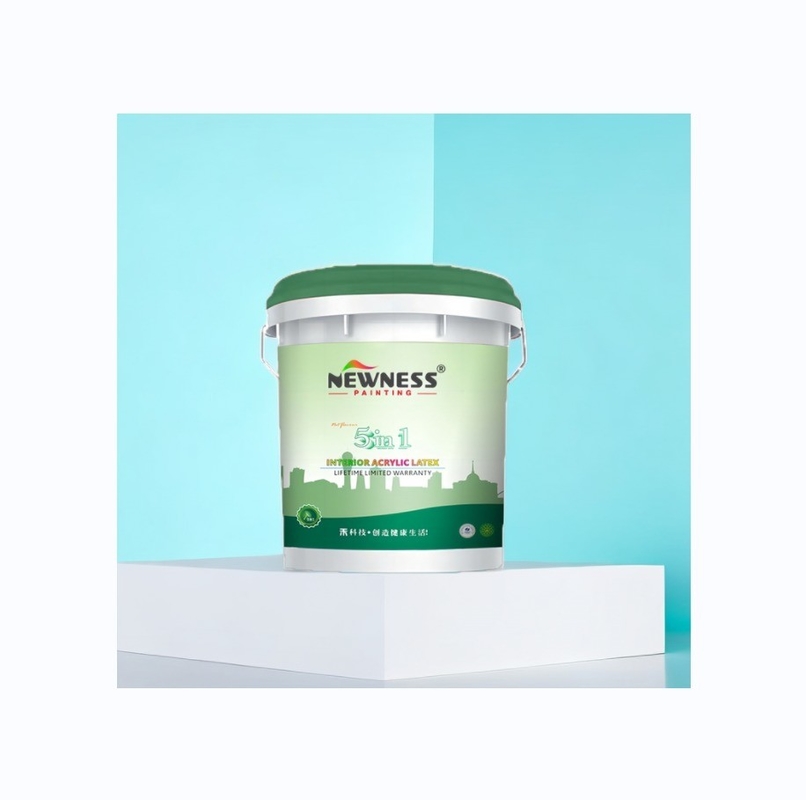 Strong Covering Property House Interior Latex Paint with Acrylic Resin Emulsion and Tio2