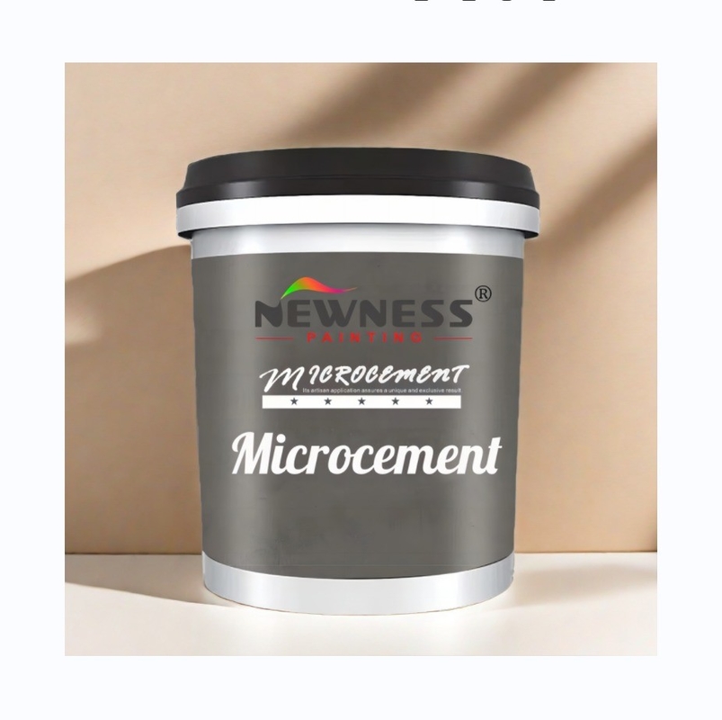 Long-Lasting Micro Cement Wall Paint with CAS No. 24969-06-0 Base on Color Chart
