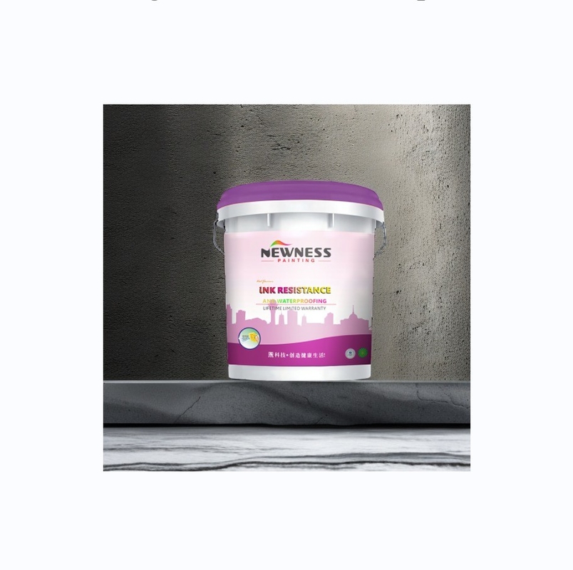 Cement Plaster Application Area White Home Decor Paint for Acid Resistant Coating