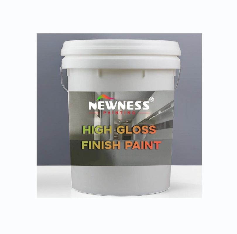 Main Raw Material Acrylic Single Component Water Based Interior Wall Paint White Color