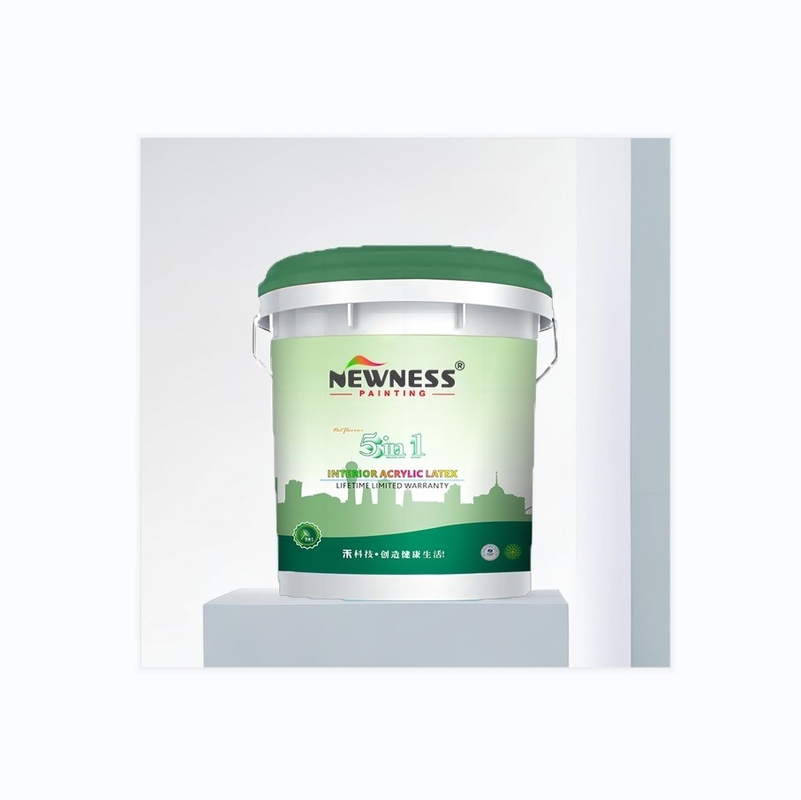 White Interior Wall Coating Latex Emulsion Paint for High Glossy Finish and Durability
