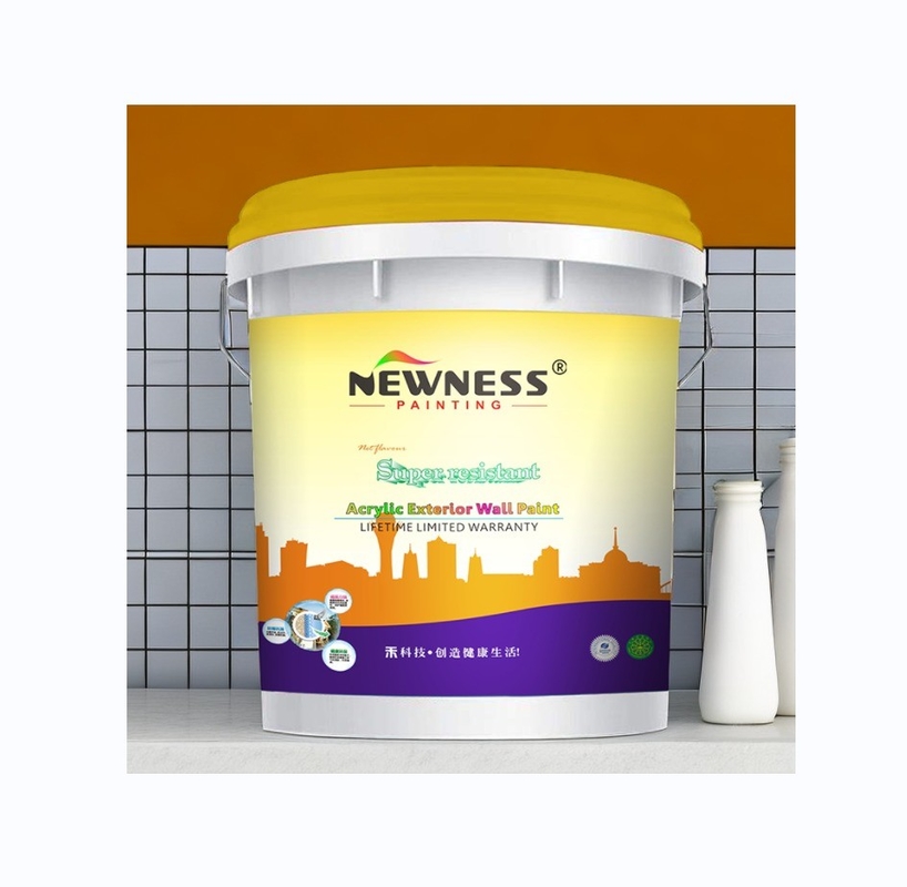 Resist Damp Water Heat Acid Alkali Gallon Acrylic Paint for Professional Liquid Coating
