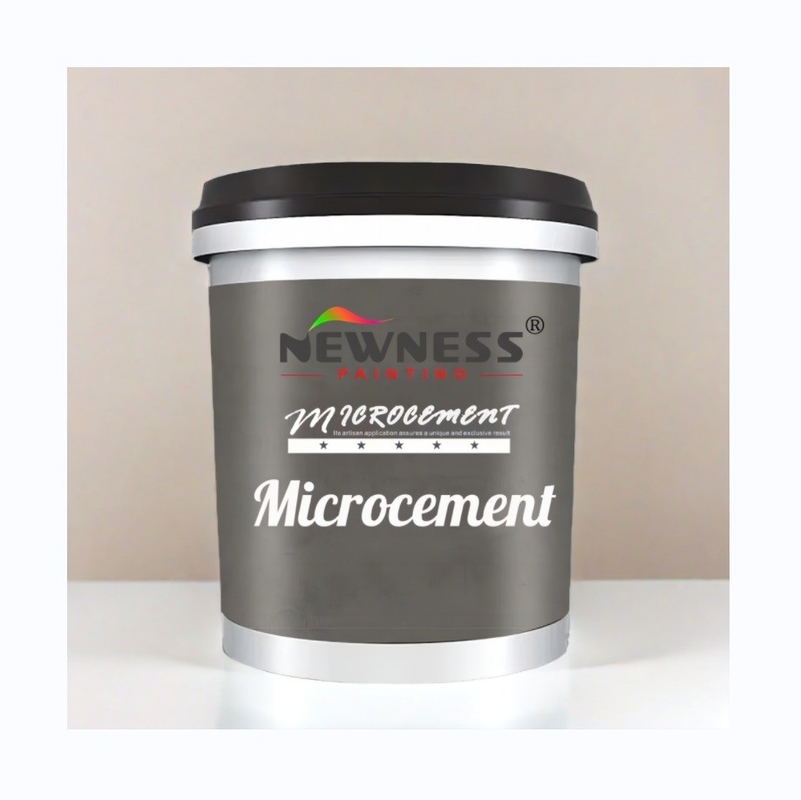 Industrial Style Micro Cement Floor Paint with 15 Square Meter Coverage Vibrant Colors