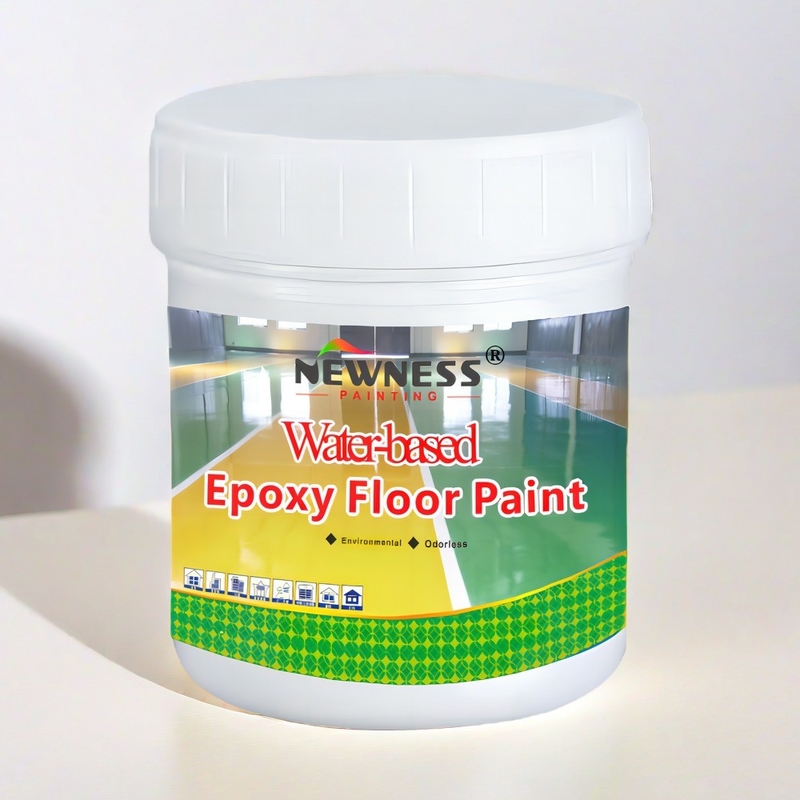 Epoxy Resin Self-Leveling Floor Paint for Workshop Dustproof and Wear-Resistant Coating