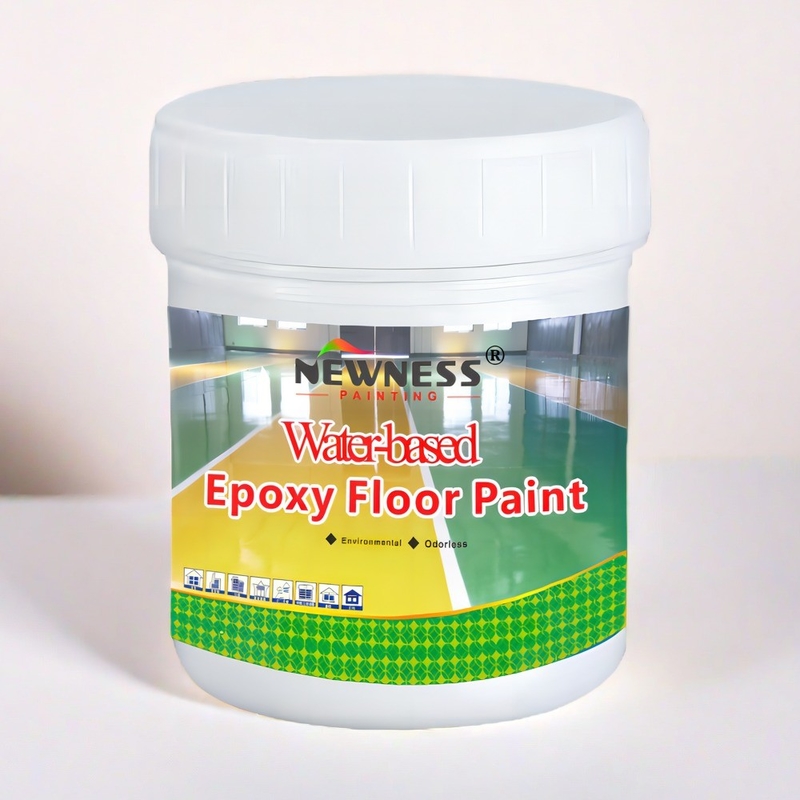 Acrylic Main Raw Material Epoxy Resin High Build Floor Coating with Strong Adhesion