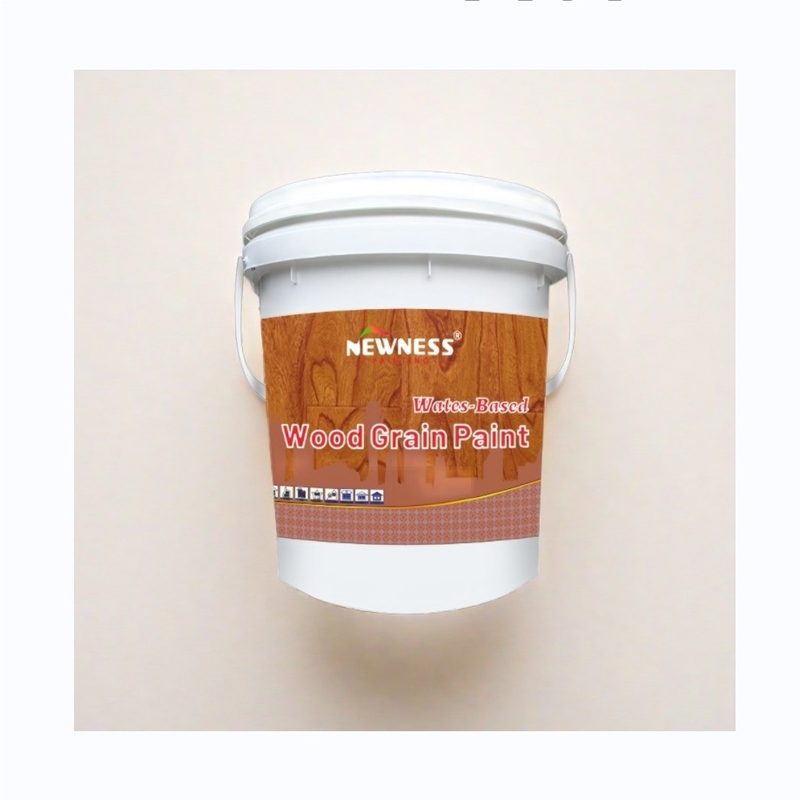 Matt Wood Stain Lacquer Exterior Wall Paint with Weather Resistant Ironwork Coating