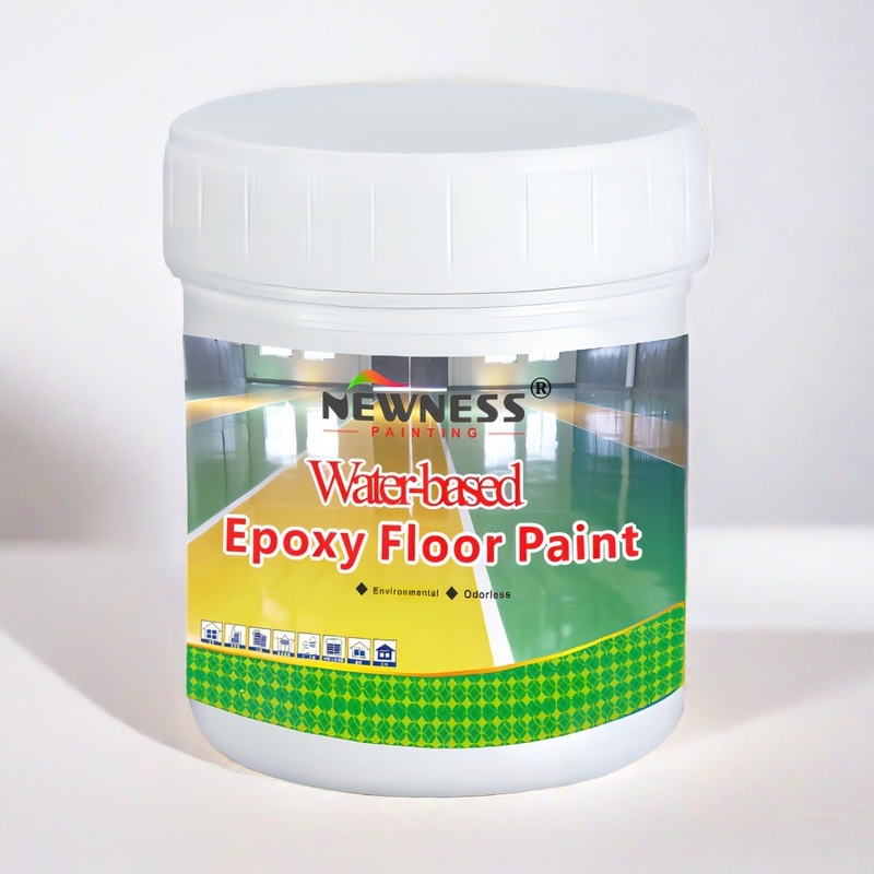 MF Tio2 Two Components Clean Room Floor Coating with Self-leveling and Heat Resistance