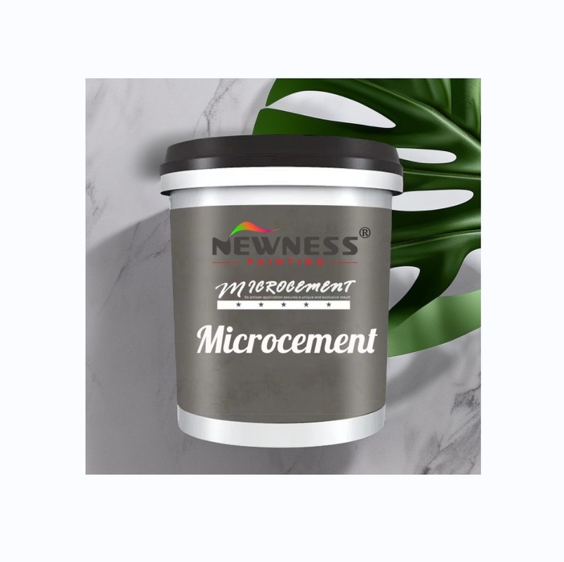 Industrial Style Liquid Coating Microcement For Walls/Floors in Base on Color Chart