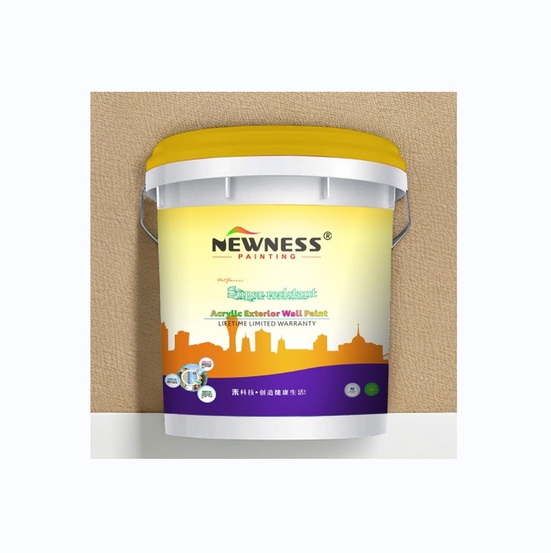 Brush Application Method and Weather Resistance Rock Effect Coating for Exterior Walls