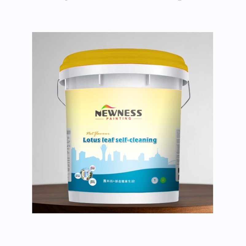 Low-Carbon and Environmentally-Friendly Interior Latex Paint for Home Decoration