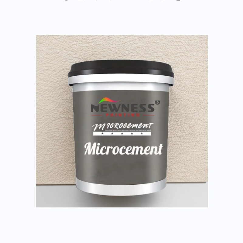 Non-Toxic Eco Friendly Micro Cement Coating in High Glossy Color Based on Color Chart