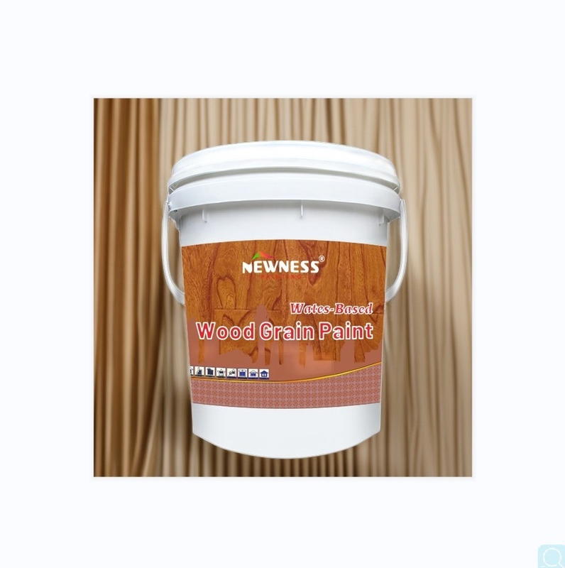 Interior Design Wood Stain Lacquer Wood Grain Powder Coating for Brush Application
