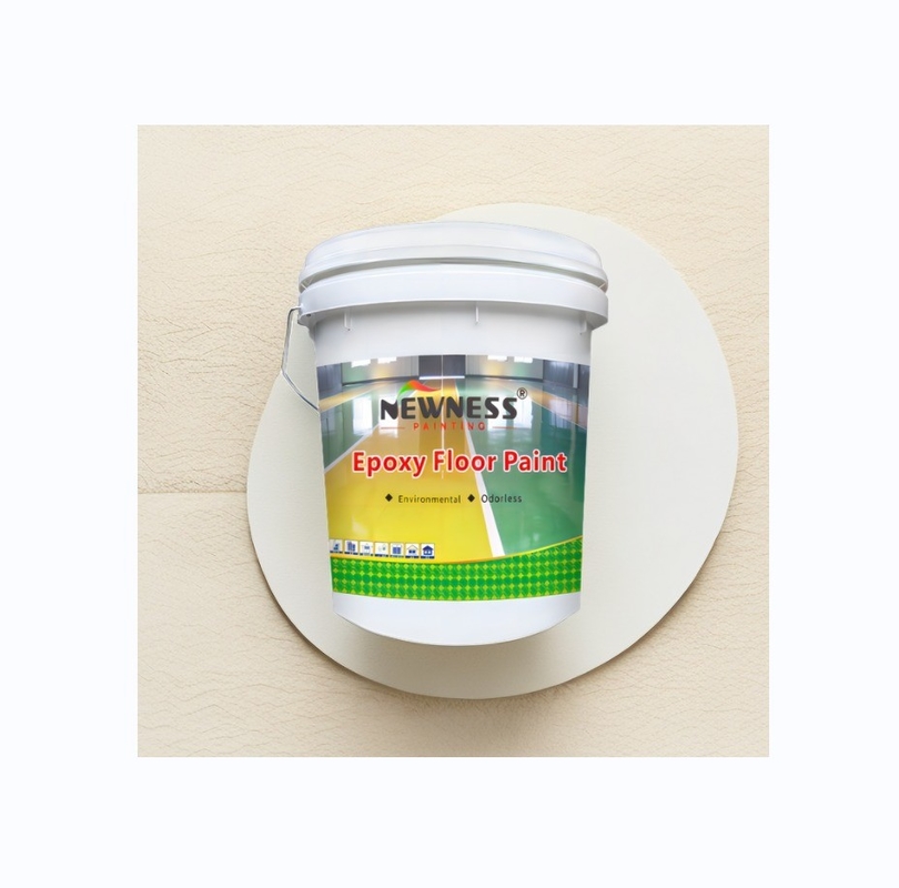 Acrylic Rubber Floor Paint for Smooth Brush/Painting Application on Cement Floor