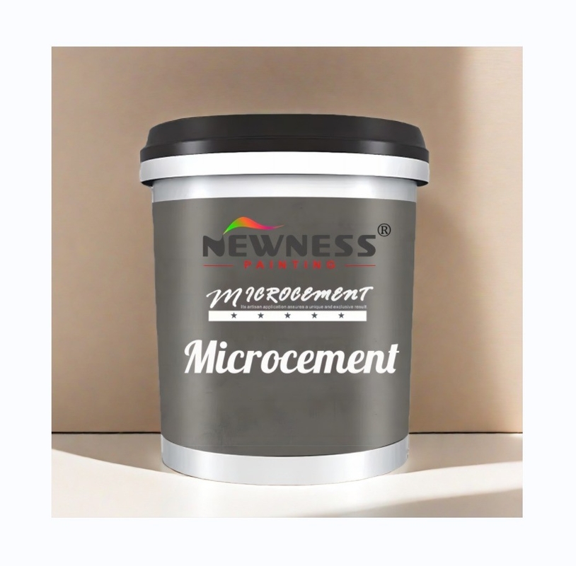 Matt Interior Latex Wall Paint Water Based Coating Micro Cement Paint EINECS No. 231-072-3