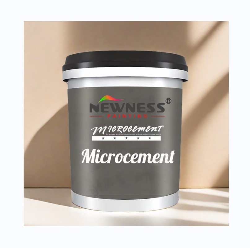 Exterior Interior Decoration Double Components Micro Cement Coating for Paint Production