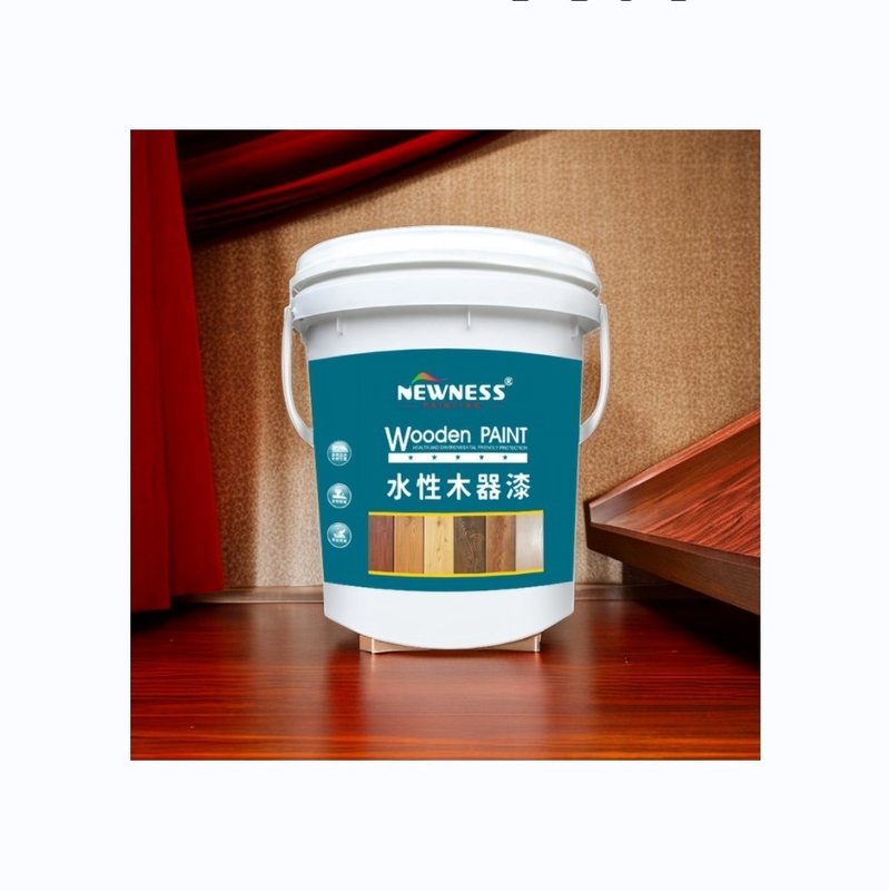 Water Based Polyurethane Acrylic Polymer Emulsion Wood Top Coat Paint EINECS No. 202-415-4