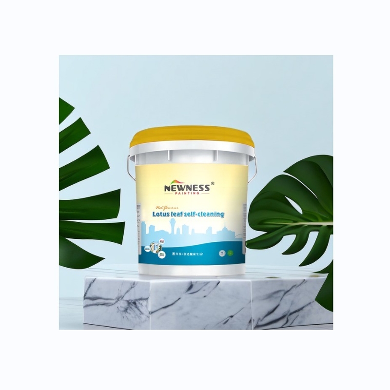 Interior Wall Paint SHUNDE Building Elastic Putty Latex Emulsion Paint 20KG/BUCKET Volume
