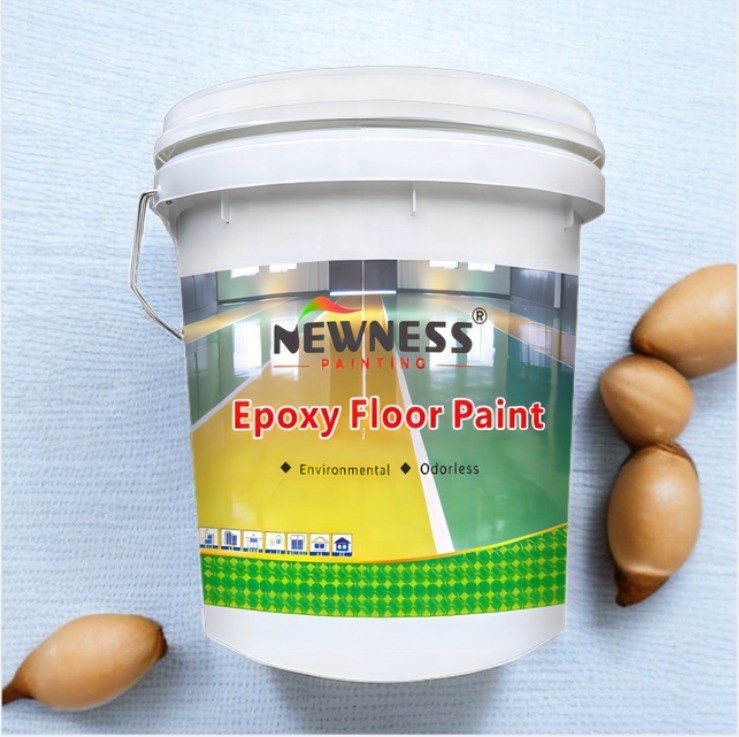 Brush/Painting Application Method Tio2 Epoxy Floor Coating for Garage and Warehouse