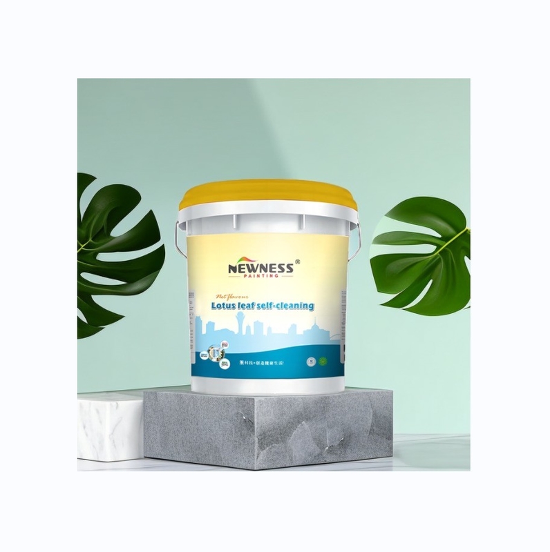 Direct Yellow Anti-Mildew Emulsion Paint for Interior Walls on Aluminum Surfaces
