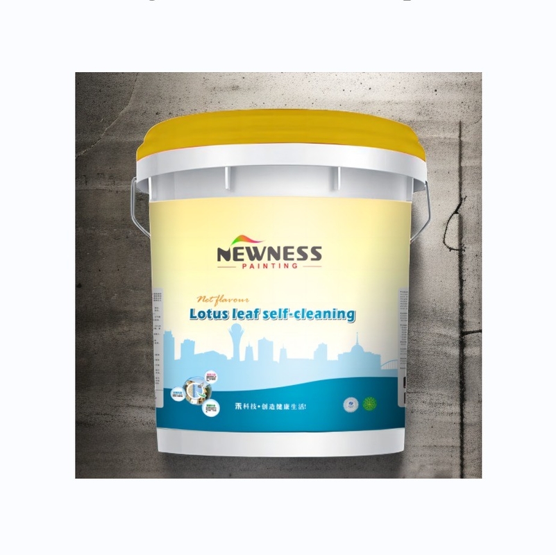 High Covering Wall Paint for Home Interior Decor Aluminum Application and Brush Method