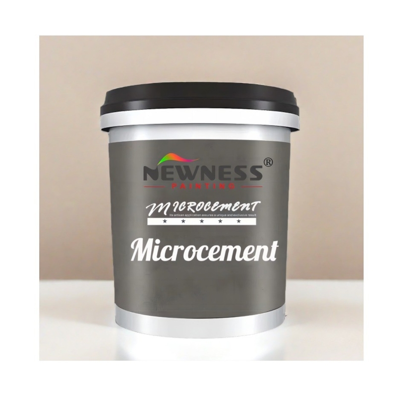 2024 High Hardness 2-3mm Thickness Volume 20KG/BUCKET Micro Cement Wall and Floor Paint