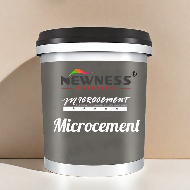 High Glossy Building Coating for Interior Wall Decoration Microcement Floor Paint Matt