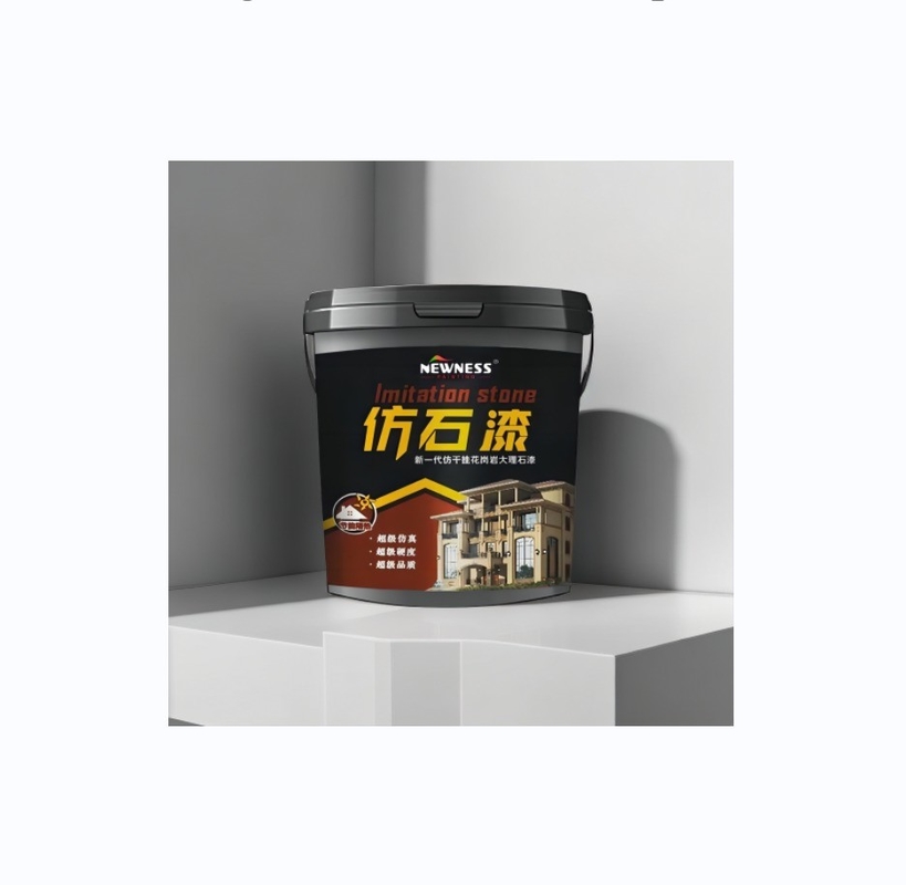 12 Months Shelf Life Natural Liquid Exterior Wall Paint Texture Granite Stone Paint