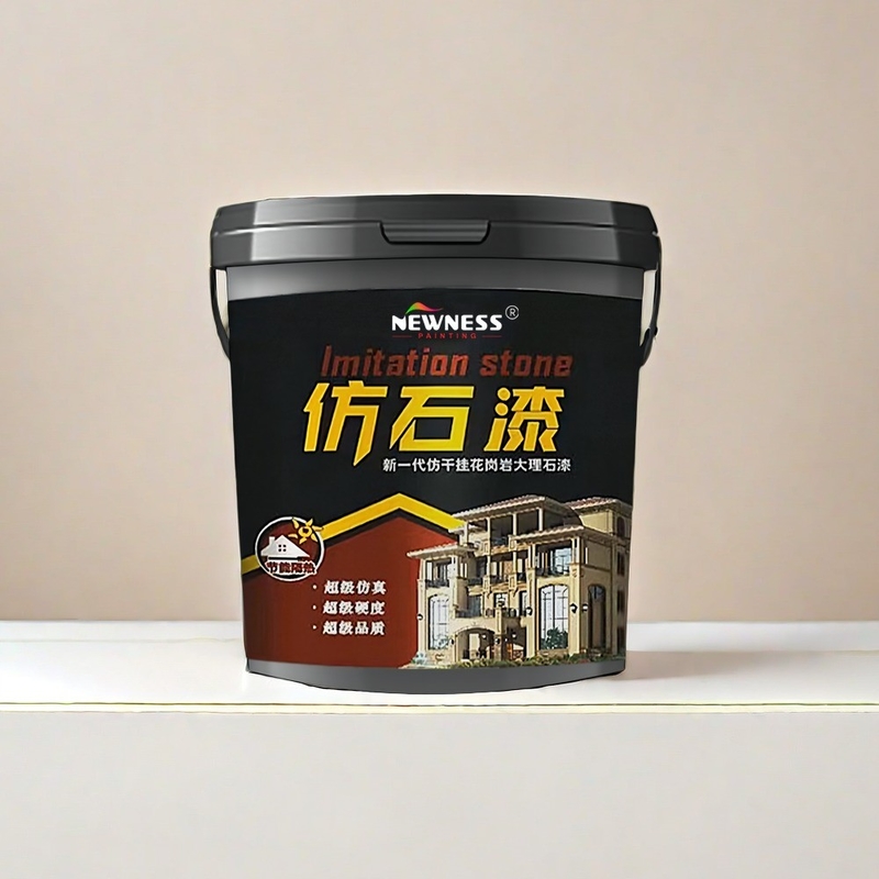 Foshan Colorful Granite Effect Paint with Spray Application Method Volume 20KG/BUCKET