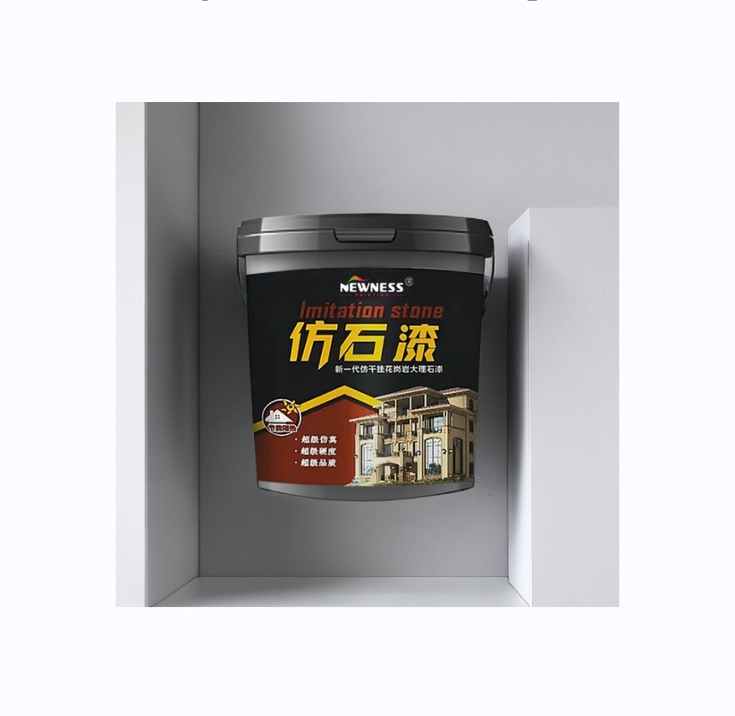 CAS No. 79-10-7 Extraordinary Alkali Mildew Resistance Granite Spray Paint 20KG/BUCKET