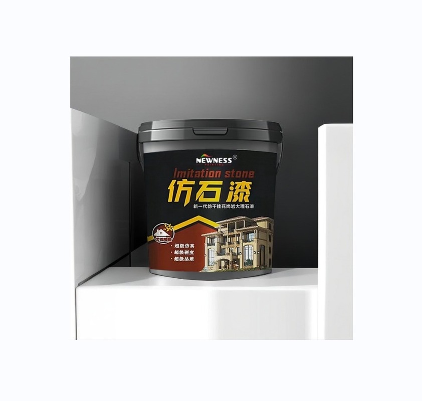 Most Popular Natural Stone Sand Wall Paint Coarse Texture Finish Paint CAS No. 79-10-7