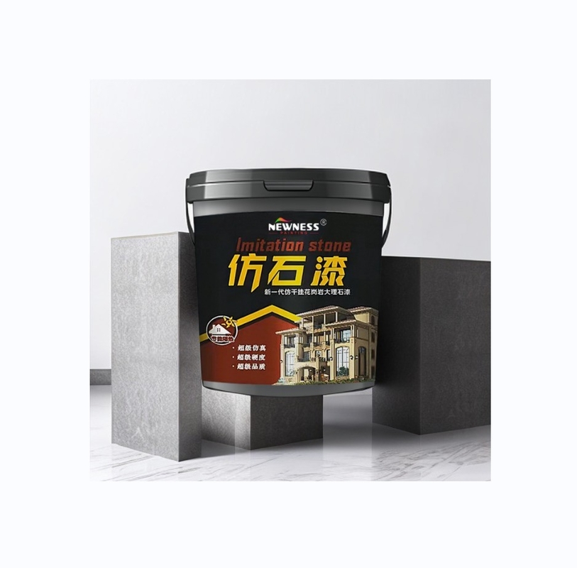 Exterior Coating Weather Resistance Liquid Stone with Colorful Base on Color Chart