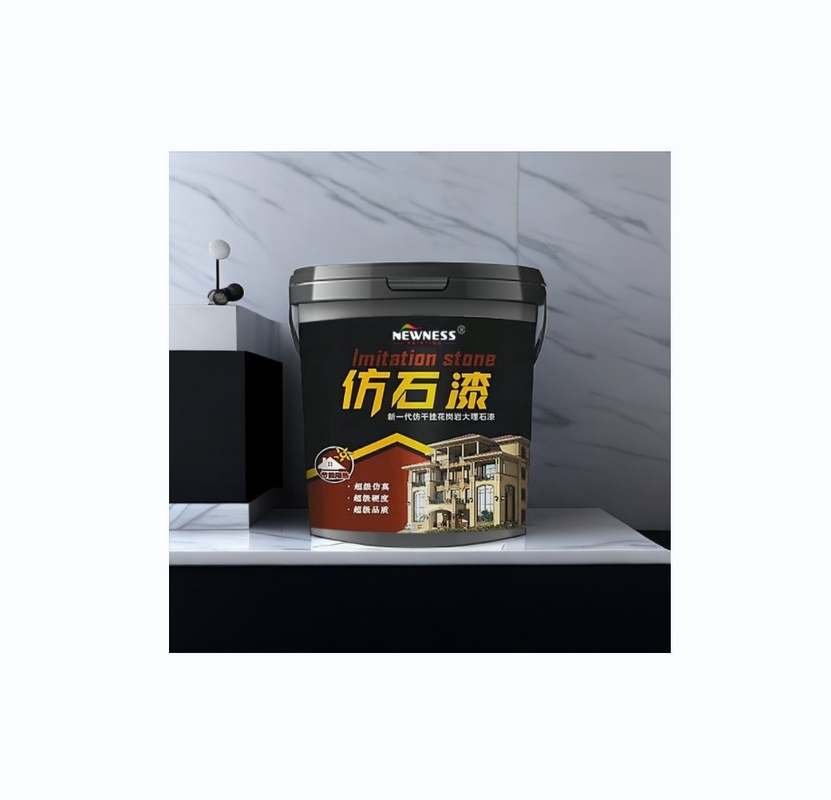 Non-Toxic and Safe Heat Insulation Natural Stone Paint for Industrial Plant Decoration